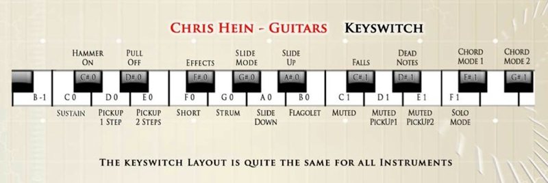 Chris Hein Guitars キースイッチ