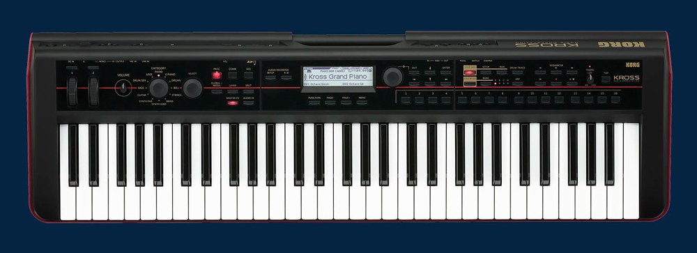 KORG KROSS61 – 初心者にオススメの軽量シンセサイザー | リアル