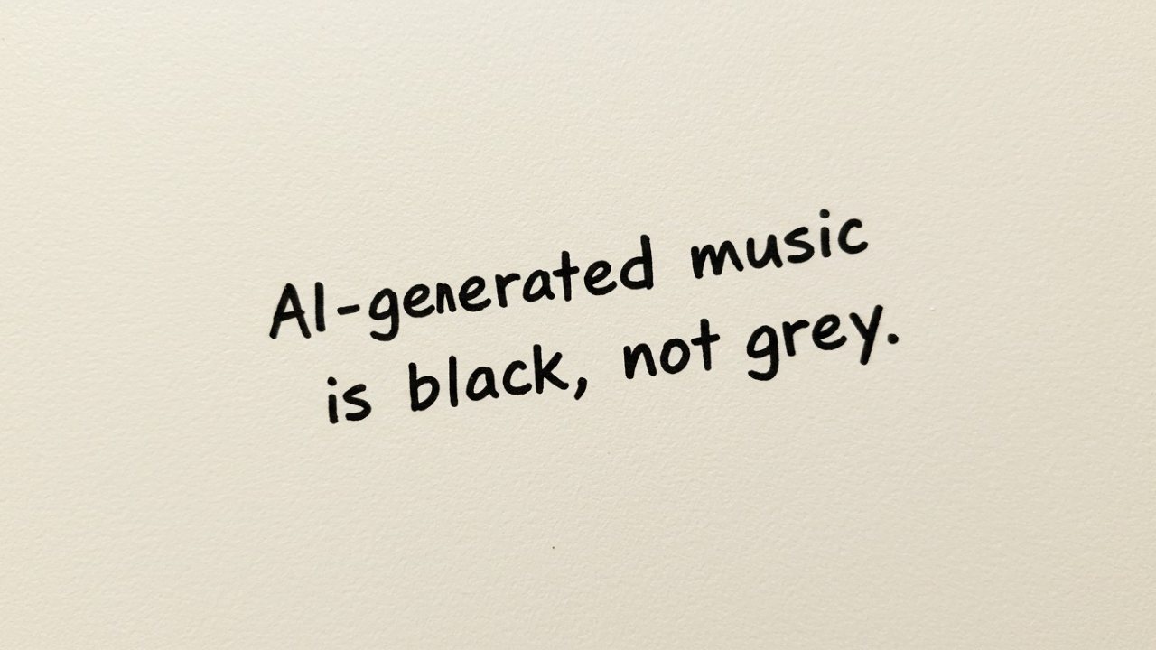 生成AI音楽ブラック認定 画像1